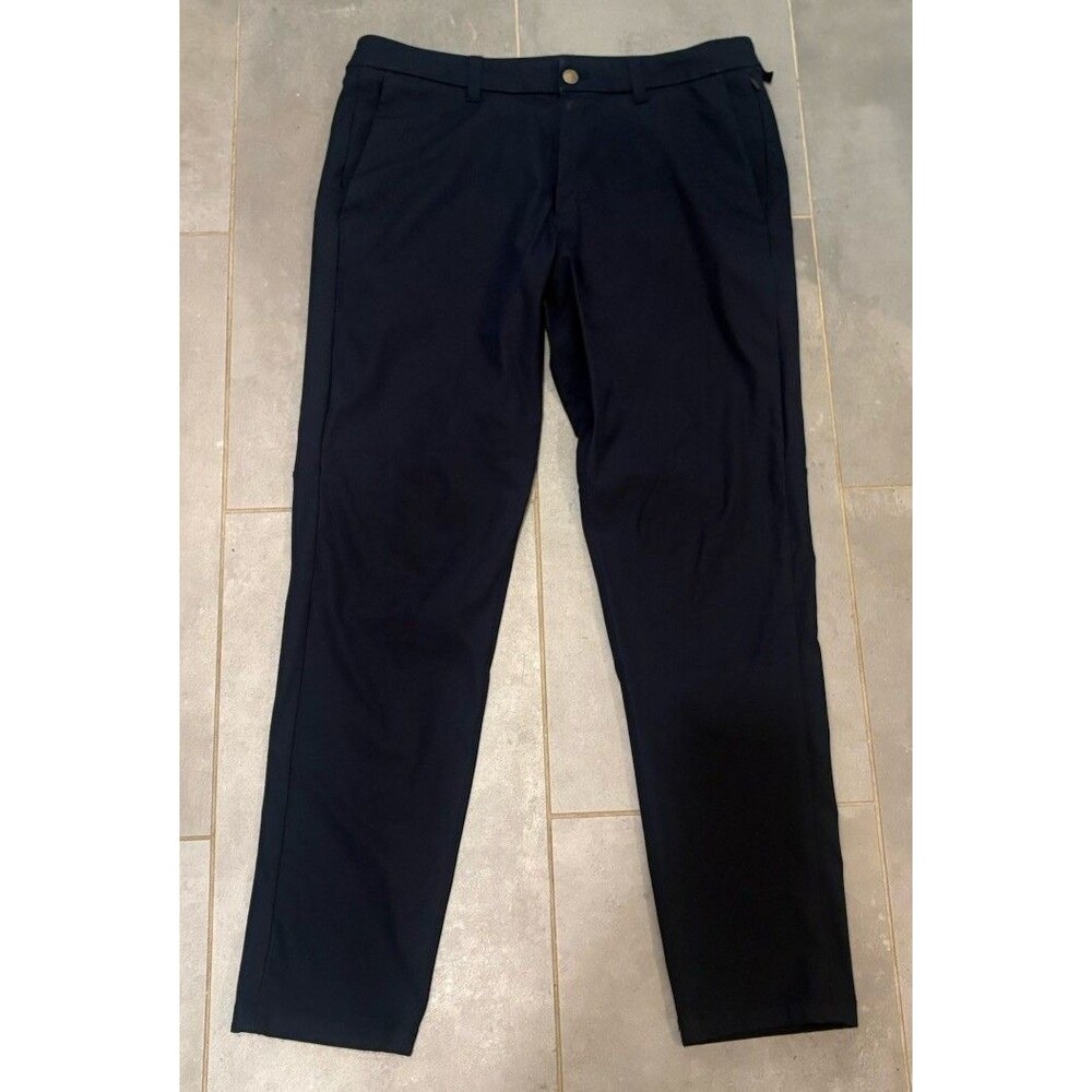 Lululemon ABC Slim-Fit 5 Pocket Pant, 34X30 Warpstreme, True Navy